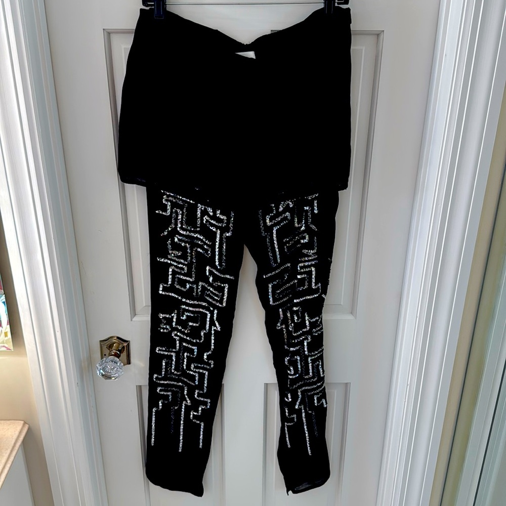 3.1 Phillip Lim black skirt/pant combo, size 6.